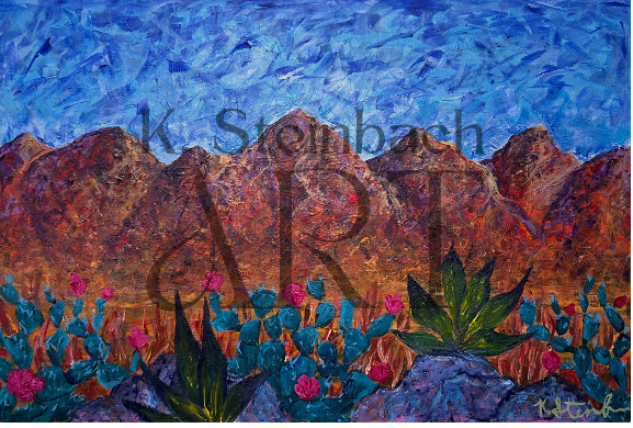 Original Art - Desert Paradise