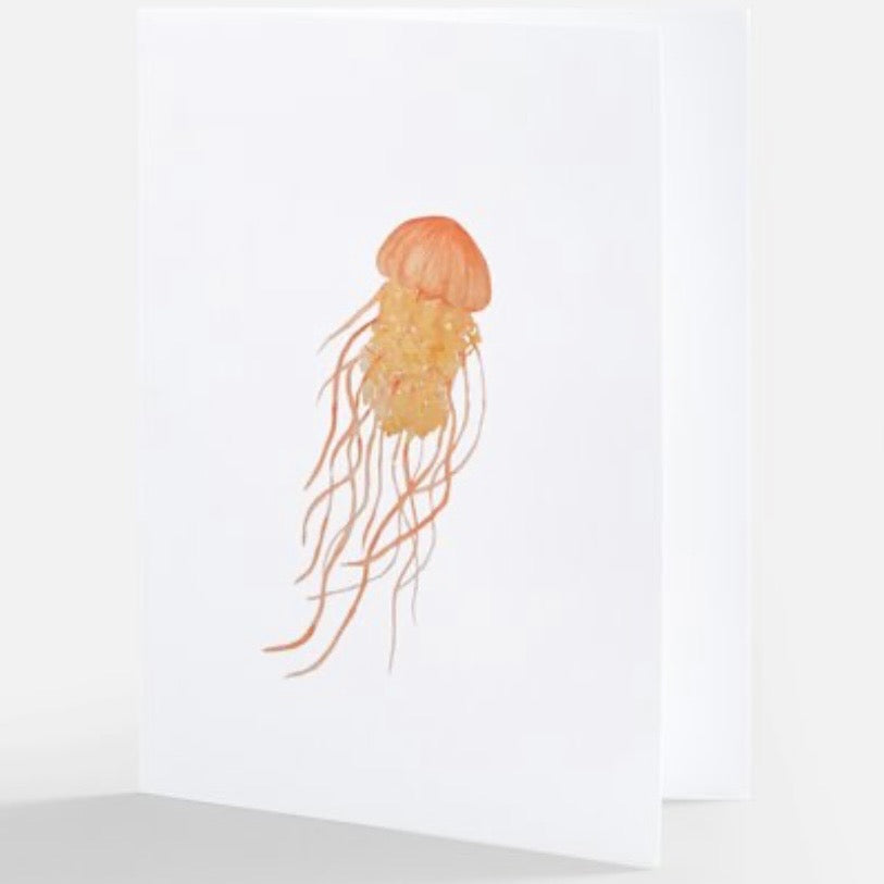 Blank Notecards - Jellyfish Watercolor